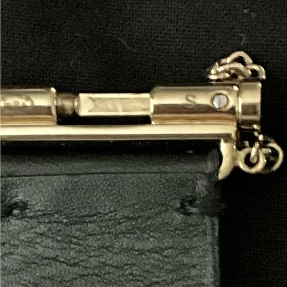 ❌SOLD❌Chanel Calfskin Logo Cuff Bracelet - Picture 13 of 13